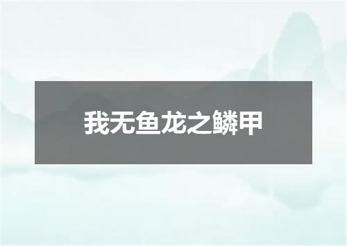 我无鱼龙之鳞甲