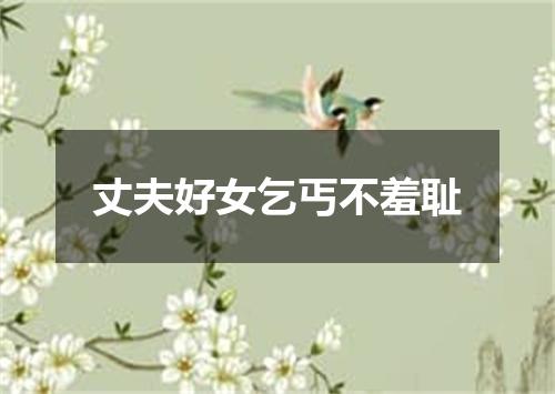 丈夫好女乞丐不羞耻