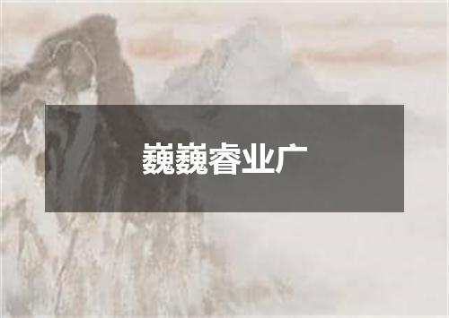 巍巍睿业广