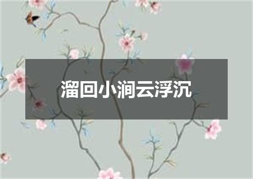溜回小涧云浮沉