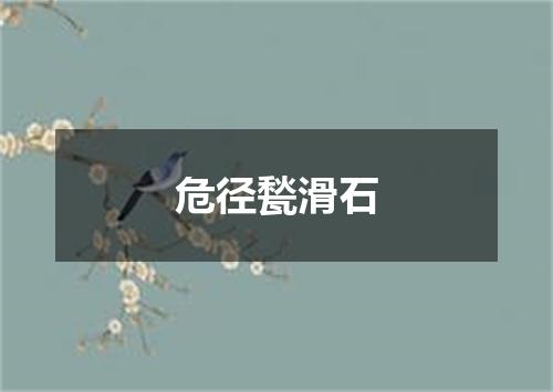 危径甃滑石