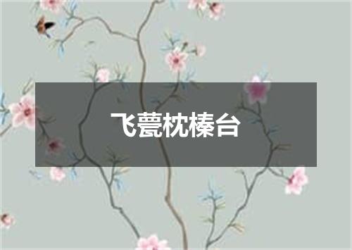 飞甍枕榛台