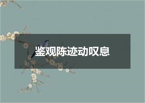 鉴观陈迹动叹息