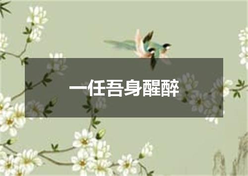 一任吾身醒醉
