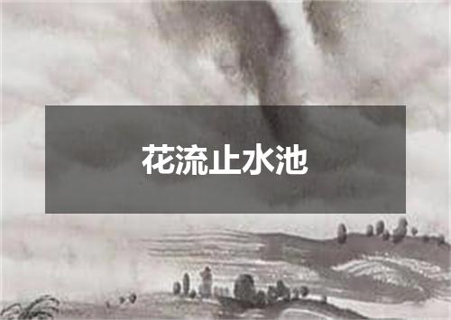 花流止水池