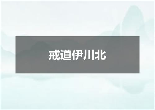 戒道伊川北