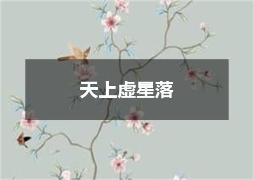天上虚星落