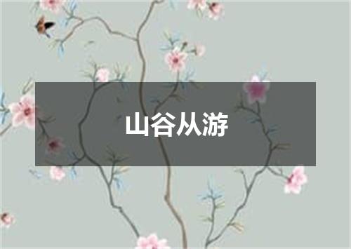 山谷从游
