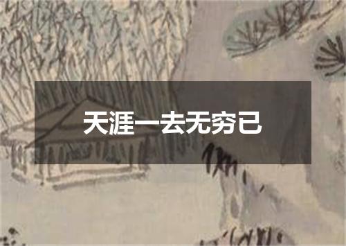 天涯一去无穷已