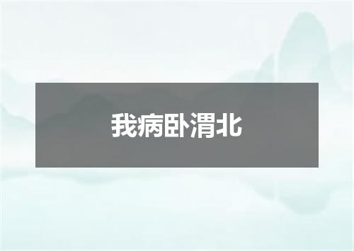我病卧渭北