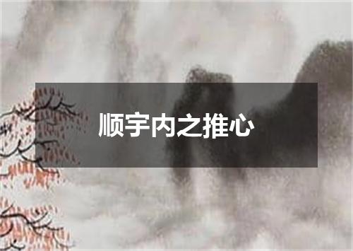 顺宇内之推心