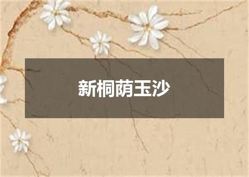 新桐荫玉沙