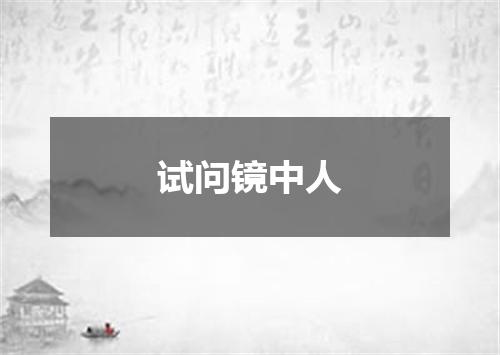 试问镜中人