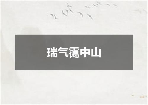 瑞气霭中山