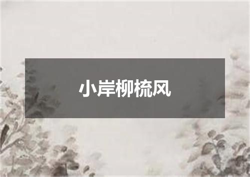 小岸柳梳风