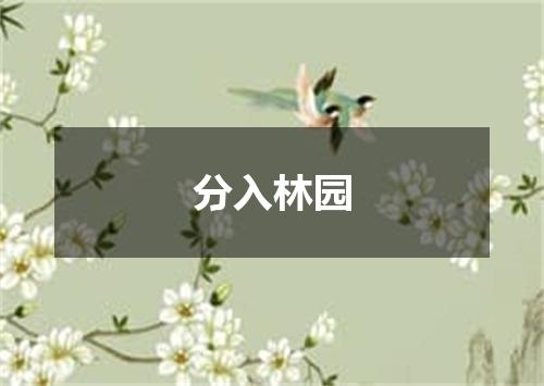 分入林园
