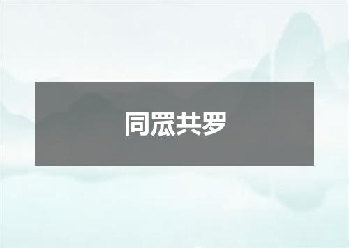 同罛共罗