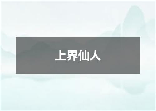 上界仙人