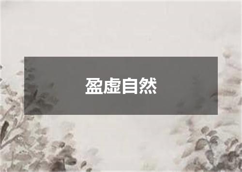 盈虚自然