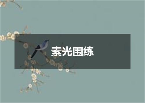 素光围练