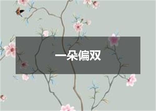 一朵偏双