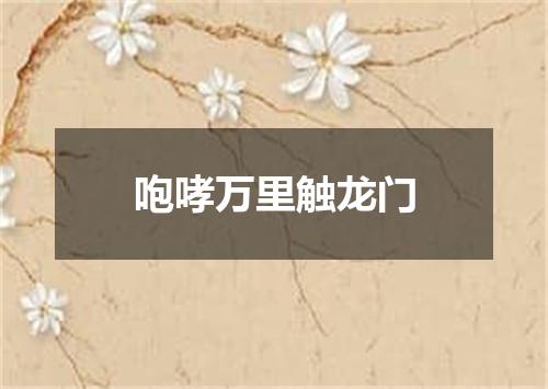 咆哮万里触龙门