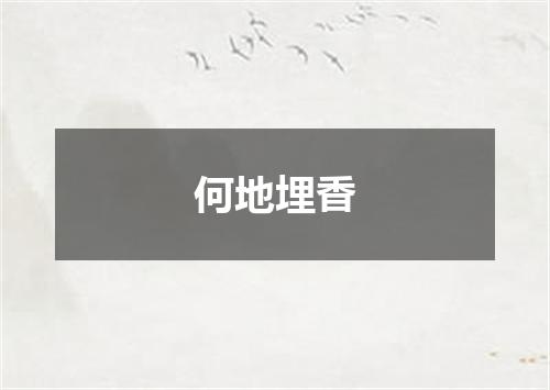 何地埋香