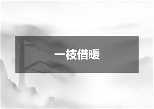 一枝借暖