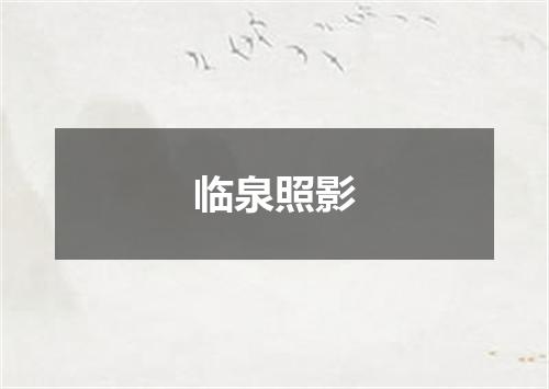 临泉照影
