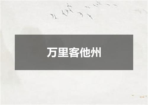 万里客他州