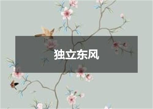 独立东风