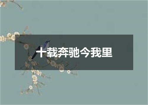 十载奔驰今我里