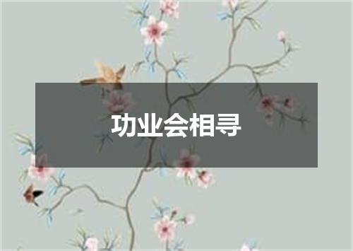 功业会相寻