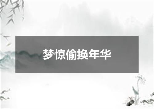 梦惊偷换年华