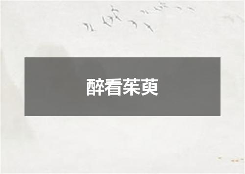 醉看茱萸