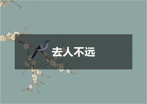 去人不远