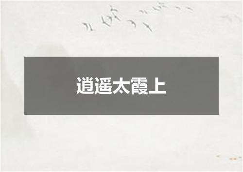 逍遥太霞上