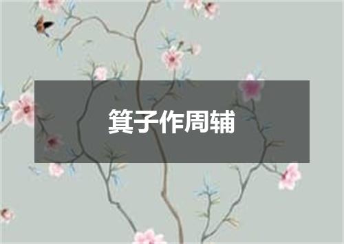 箕子作周辅