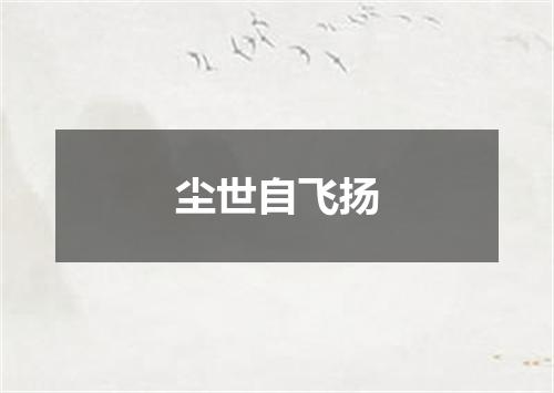 尘世自飞扬