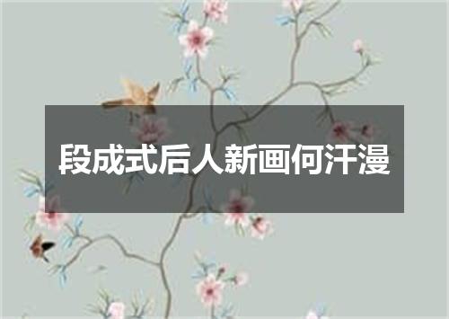 段成式后人新画何汗漫