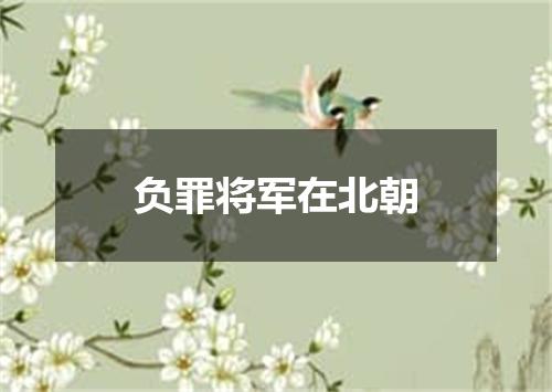 负罪将军在北朝