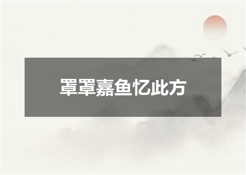 罩罩嘉鱼忆此方