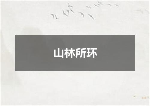 山林所环