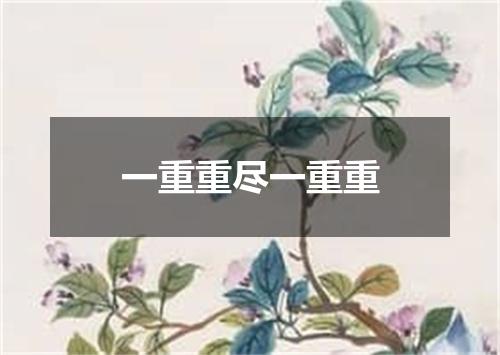 一重重尽一重重