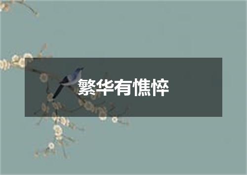 繁华有憔悴