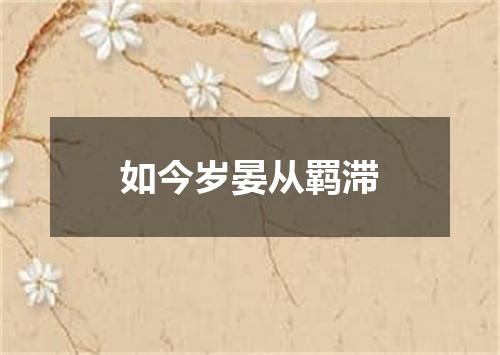 如今岁晏从羁滞