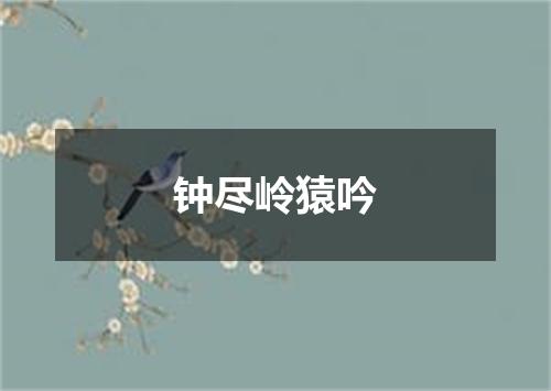 钟尽岭猿吟