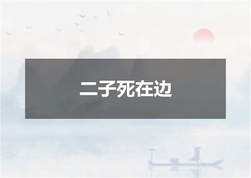 二子死在边