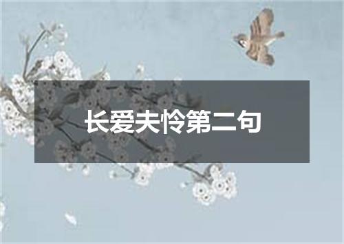 长爱夫怜第二句