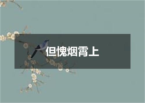 但愧烟霄上